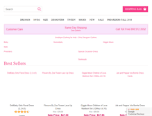 Tablet Screenshot of labellaflorachildrensboutique.com